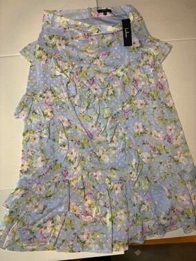 Lulu’s ruffled maxi skirt NWT